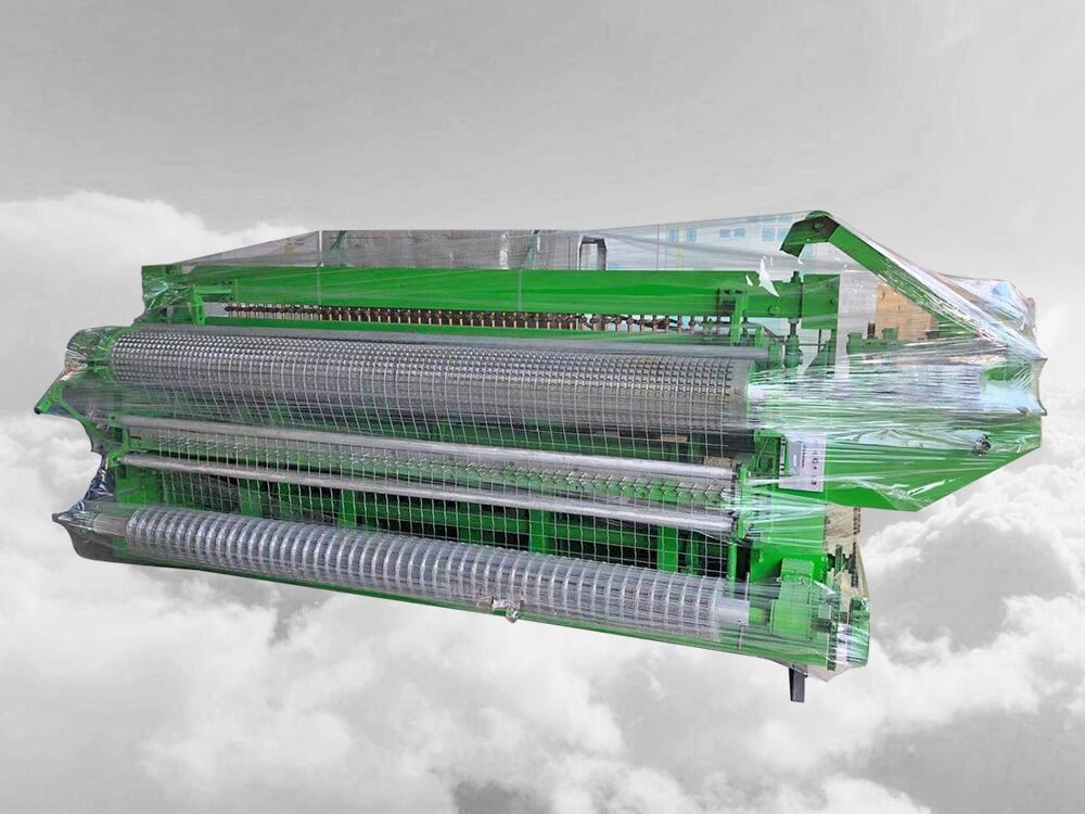 Kaynaklı Tel Örgü Rulo Makinesi Euro Çit Dalgalı Ağ